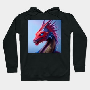 Crystal Dragons Series #28: Crimson Reaver Hoodie